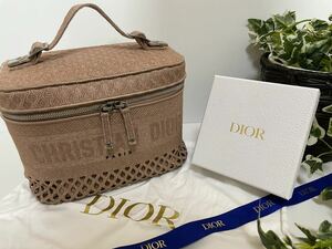 Dior TRAVEL バニティ ポーチ バッグ メッシュ ピンク