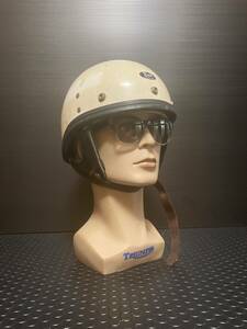 SMシェル１９６０年代BUCOブコhelmetヘルメットvintageハーフ60sプロテクターprotector当時物USA製レア稀少original白ペン本物ヴィンテージ