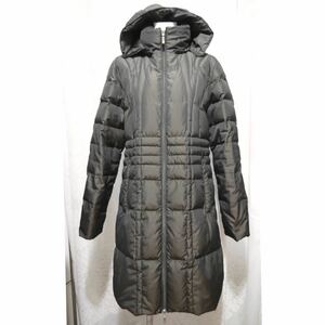 モンクレールMONCLER ロングダウンコート茶#0,,,