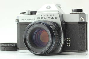 【並品】Pentax SPF 35mm SLR w/ SMC Takumar 55mm f1.8 Meter-X ペンタックス 371@F6