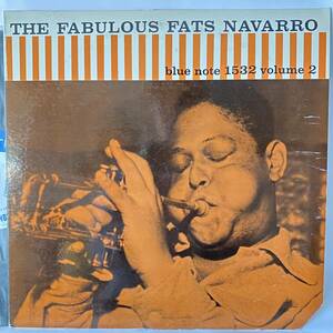 US Blue Note LP FATS NAVARRO BLUE NOTE 1532 VOLUME 2 jazz ブルーノート ジャズ 入手困難品 ファッツ ナバロー 再発