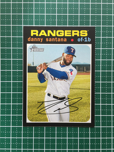 ★TOPPS MLB 2020 HERITAGE #175 DANNY SANTANA［TEXAS RANGERS］ベースカード 20★