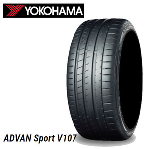 送料無料 ヨコハマ 夏 タイヤ YOKOHAMA ADVAN Sport V107 アドバンスポーツ V107 255/30ZR19 91(Y) XL 【4本セット新品】