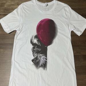 【レア】映画 IT / イット “それ”が見えたら、終わり。 Tシャツ (非売品 スティーヴン・キング ペニーワイズ)