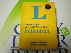 LANGENSCHEIDT UNIVERSAL WOERTERBUCH ITALIENISCH HANDY SIZE