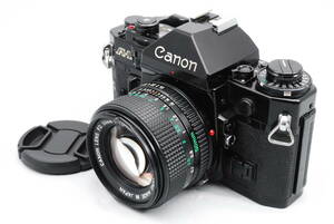 【シャッター鳴き無し】★キャノン・モルト新品交換済★ Canon A-1 #0486 + CANON LENS NEW FD 50㎜ f/1.4 #0660