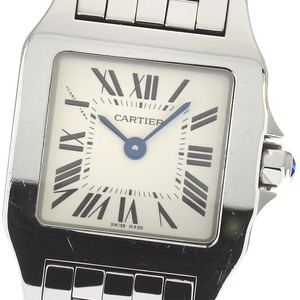 カルティエ CARTIER W25064Z5 サントス ドゥ モワゼルSM クォーツ レディース _810689