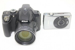 【カメラ2台まとめ売り】Nikon P520・Canon DIGITAL 90 #0093-859