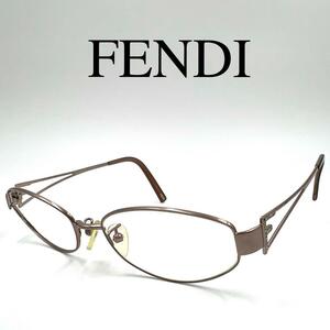 FENDI フェンディ メガネ 眼鏡 度入り F611R ラインストーン
