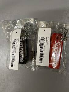 新品 supreme キーチェーン キーホルダー アクセサリー フロート シュプリーム 黒 赤 レッド ボックスロゴ box logo 小物 ストリート 完売