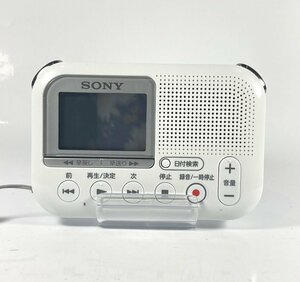 【76】1円～ ソニー SONY ICD-LX30 SDカードレコーダー　ボイスレコーダー メモリーカードレコーダー 動作・通電未確認 ジャンク品