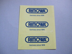 RIMOWA リモワ ロゴ ステッカー シール