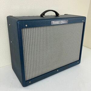 【世界限定100台】Fender フェンダー Hot Rod Deluxe BLUESMAN Limited Edition PR246 真空管ギターアンプ ブルー フットスイッチ付属