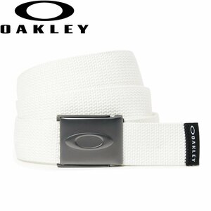 1円★OAKLEY オークリー ELLIPSE WEB BELT 96185　エリプス ウェブベルト 100（WHITE）★送料無料★