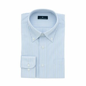[CRAVATTERIA] ワイシャツ 抗菌防臭 形態安定 M3L 長袖 オールシーズン ドレスシャツ メンズ ビジネス 白 ホワイト リクルート