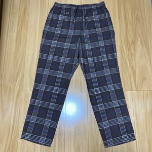 ■新品■SOPHNET. チェック ワイド イージー パンツ■L■2021SS■ソフネット ソフ■SOLOTEX CHECK WIDE TAPERED EASY PANTS■SOPH-212019■