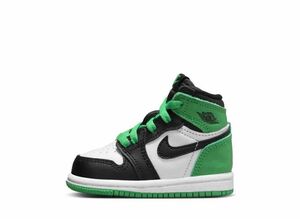 Nike TD Air Jordan 1 Retro High OG "Celtics/Black and Lucky Green" (2023) 8cm FD1413-031