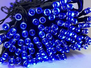 〔 ZAZ 〕 電気代ゼロ　ブルー　 200球 ×2セット　（合計400球） LED イルミネーション　太陽光発電 ソーラー 充電式 LED