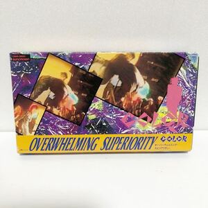 中古ビデオ ★COLOR / OVERWHELMING SUPERIORITY ★送料510円 ステッカー付 VHS LEFT WING Fools! Get Lucky カラー ダイナマイトトミー