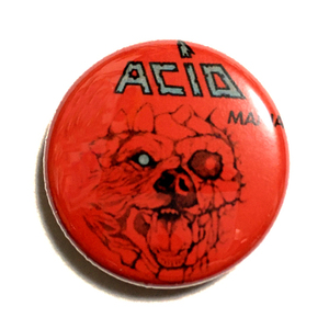 25mm 缶バッジ ACID MANIAC アシッド 80