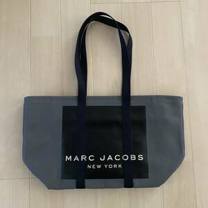 マークジェイコブス Marc Jacobs キャンバス トートバッグ 未使用 グレー 送料無料