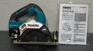 【makita マキタ】125mm 充電丸ノコ14.4V【6.0AH) HS472DZ +BL1460B 【バッテリー1個付属】(菅1667YO)