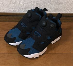 REEBOK INSTA PUMP FURY OG EIGHTYONE GY2725 US4 23cm 23.0cm リーボック ポンプフューリー ブラック ブルー ホワイト 黒 青 白 INSTAPUMP