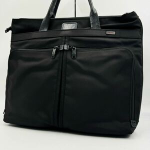 1円 【極美品】 TUMI トゥミ トートバッグ コンパニオン ビジネスバッグ バリスティックナイロン 22157DH 黒 ブラック メンズ 通勤 大容量