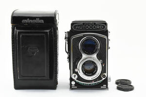 Minolta ミノルタ AUTOCORD III 3型 ROKKOR 1:3.5 f=75mm 二眼フィルムカメラ 【現状品】 #1423