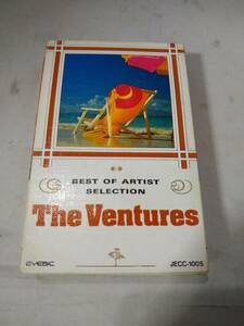 Ｔ0249 カセットテープ THE VENTURES ,BEST OF ARTIST SELECTION ザ・ベンチャーズ、ダイアモンドヘッド、十番街の殺人、他、BEST OF BEST