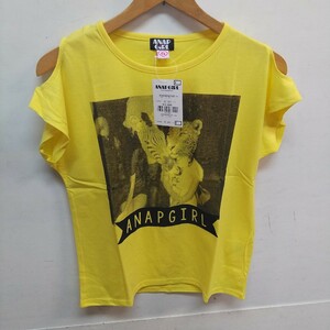 9黄色アナップガールTシャツM