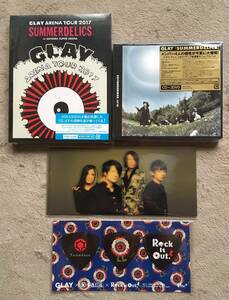 ★未使用★GLAY★SUMMERDELICS　ブルーレイ／CD・DVD／非売品グッズ　４点セット