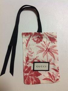 【布袋】GUCCI/グッチの布袋 プラントデザイン 一度使用の新中古