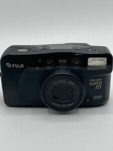 FUJIFILM フジフイルム ZOOM CARDIA SUPER 115 MR 35mmコンパクトフィルムカメラ ブラック 中古品　