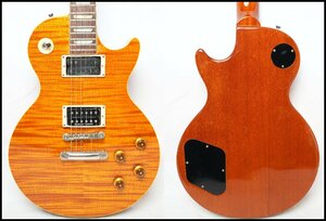 ★Orville★LPS-85F Amber （改）レスポールスタンダード フォトフレイムトップ 日本製 1996年製 オービル★