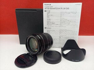 ■防湿庫保管品 FUJIFILM FUJINON SUPER EBC XF 18-55mm F2.8-4 R LM OIS カメラ レンズ 富士フイルム フジフィルム