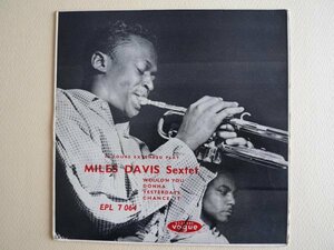 マイルス・デイヴィス　フランス・オリジナルEP　Miles Davis Sextet Vogue EPL 7064