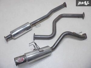 柿本 カキモト DC2 インテグラ タイプR B18C ステンレス マフラー 3分割 HF1355 砲弾テール 棚1J21