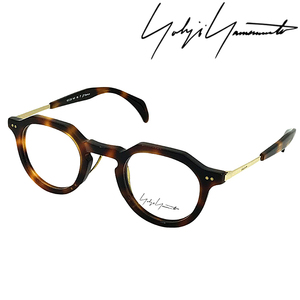 Yohji Yamamoto ヨウジヤマモト メガネフレーム ブランド ブラウンデミ 眼鏡 yy-19-0069-01