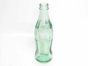 昭和レトロ ガラス瓶「コカコーラ Coca Cola 190ml」1個 洗浄清掃済【タテ20cm×直径6cm】当時もの瓶 アンティーク インテリア 展示用に