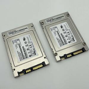 TOSHIBA製 内蔵SSD CSSD-S6T128NHG6Q 2.5インチ 2個セット売り