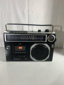 ★三洋電機 SANYO REC ラジオ付カセットレコーダ MR-G353 