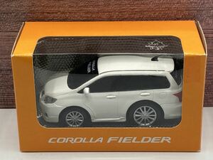 即決有★プルバックカー トヨタ TOYOTA カローラ フィールダー COROLLA FIELDER パール 白 カラーサンプル★ミニカー