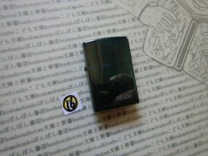 ZIPPO ジッポー16 ZIPPO 緑色　オイルライター　Made in USA　アメリカ米国製　使用感傷あり