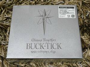 ■ BUCK-TICK Climax Together 1992 compact disc 新品未開封 完全限定生産盤4枚組SHM-CD 櫻井敦司 今井寿 星野英彦 樋口豊 ヤガミ・トール