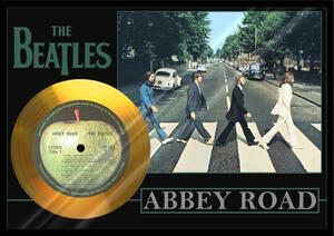The Beatles/ビートルズ/Abbey Road/アビイ・ロード/24金ゴールドディスク/証明書付き
