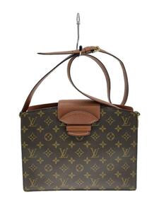 LOUIS VUITTON◆クルセル_モノグラム・キャンバス_BRW/PVC/BRW