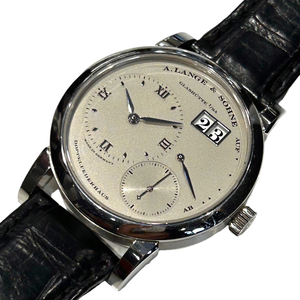 ランゲ＆ゾーネ A.LANGE&SOHNE ランゲ1 101.025 Pt950プラチナ 腕時計 メンズ 中古