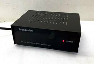 M159304▲動作品 Soundevice TA-3S 超小型パワーアンプ サウンドデバイス/サウンデバイス