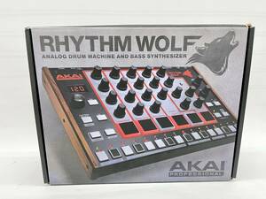 Rhythm　Wolf　新品未使用　AKAI　ベースシンセサイザー　　取説英語表記　ゆうパック80サイズ　奈良県発（0-0.B-2）G-23　MH